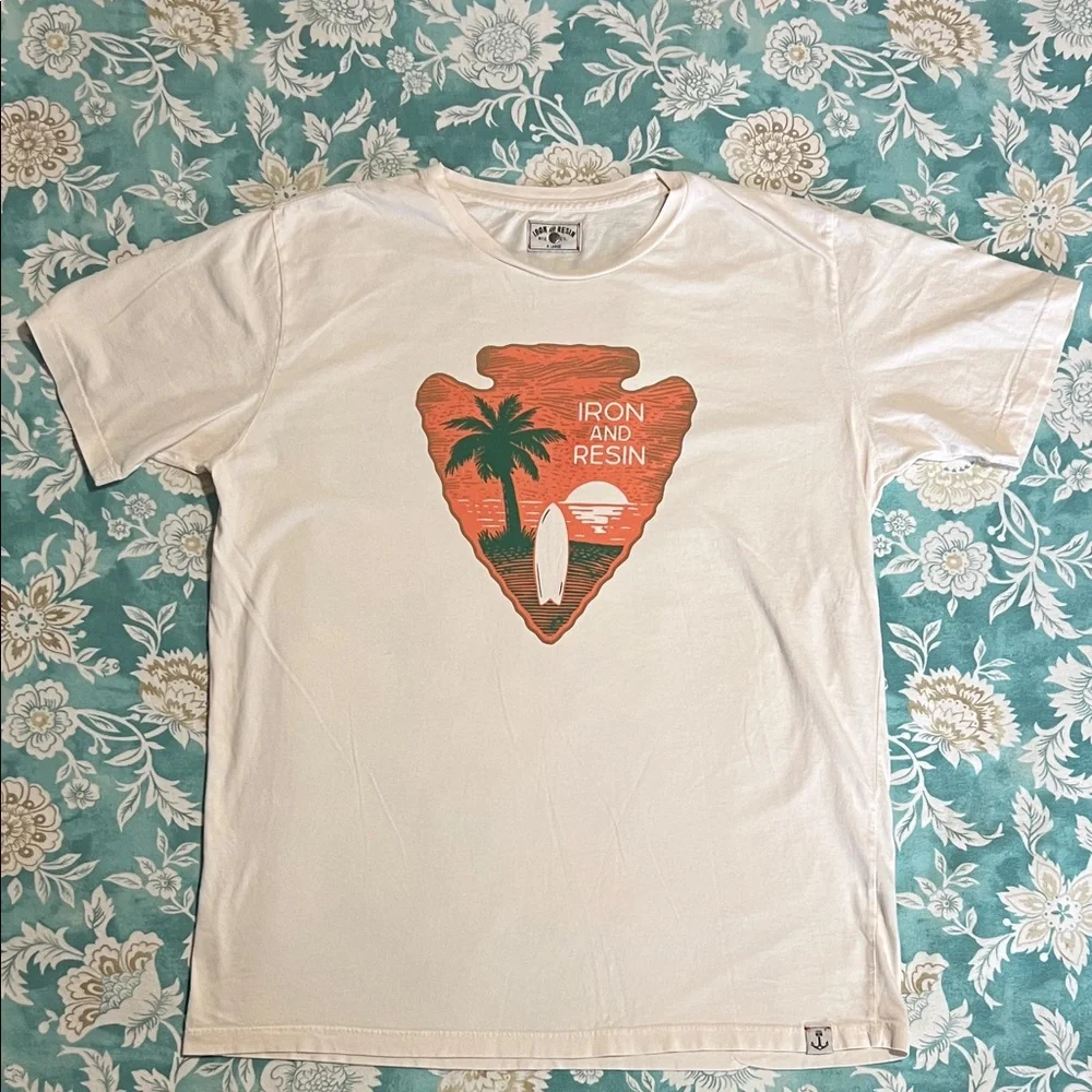 Iron and Resin Short Sleeve Tee - Picture 1 of 6